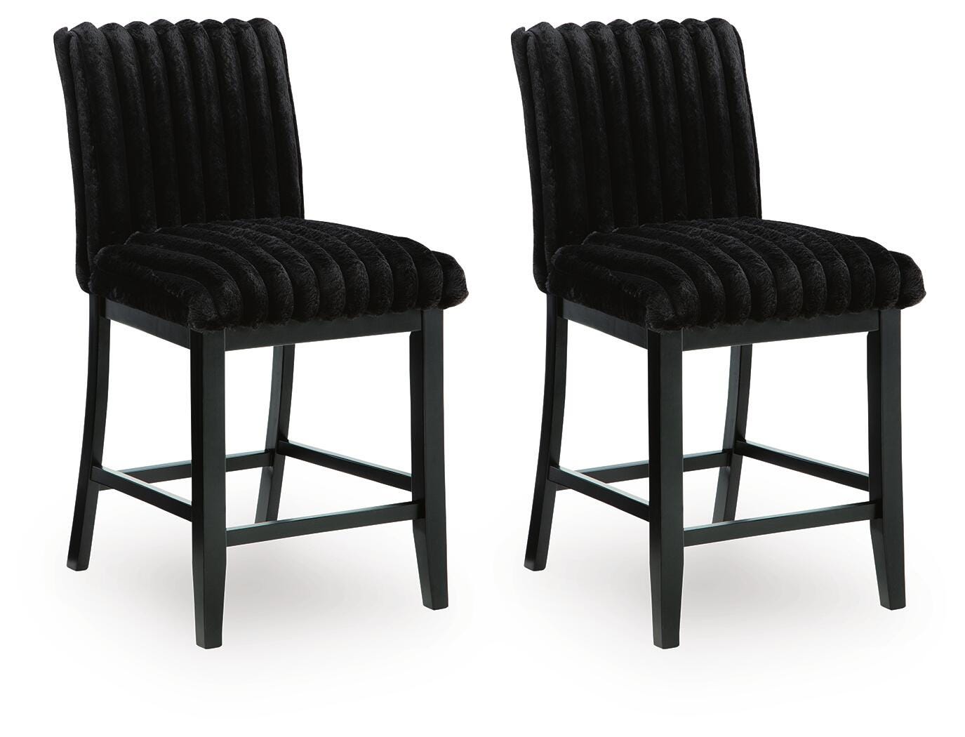 J&M Furniture - Ashley Furniture - Mervannie Counter Height Barstool (Set of 2) - Counter Height Barstool (Set of 2) - PCD571-124X2