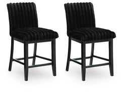 J&M Furniture - Ashley Furniture - Mervannie Counter Height Barstool (Set of 2) - Counter Height Barstool (Set of 2) - PCD571-124X2