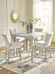 J&M Furniture - Ashley Furniture - Larawyn Counter Height Dining Table and 4 Barstools - Counter Height Dining Table and 4 Barstools - PCD575D2
