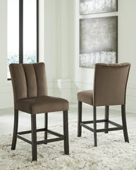 J&M Furniture - Ashley Furniture - Jeshina Counter Height Barstool (Set of 2) - Counter Height Barstool (Set of 2) / Mocha - PCD581-124X2