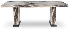 Jeshina Dining Table and 6 Chairs