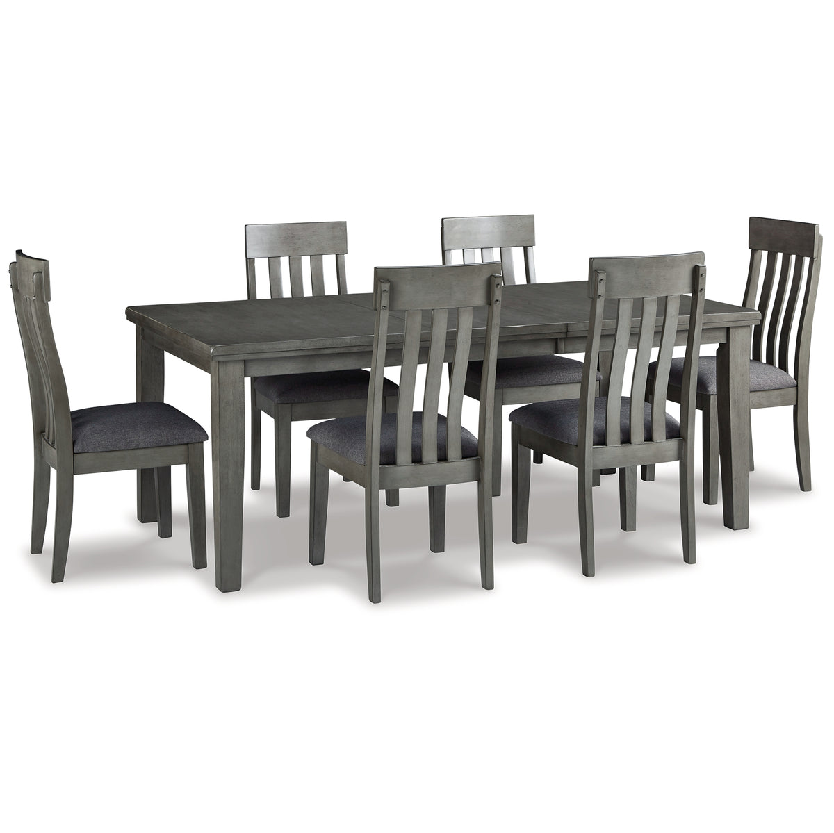 J&M Furniture - Ashley Furniture - Hallanden Extension Dining Table and 6 Chairs - Extension Dining Table and 6 Chairs - D589D6