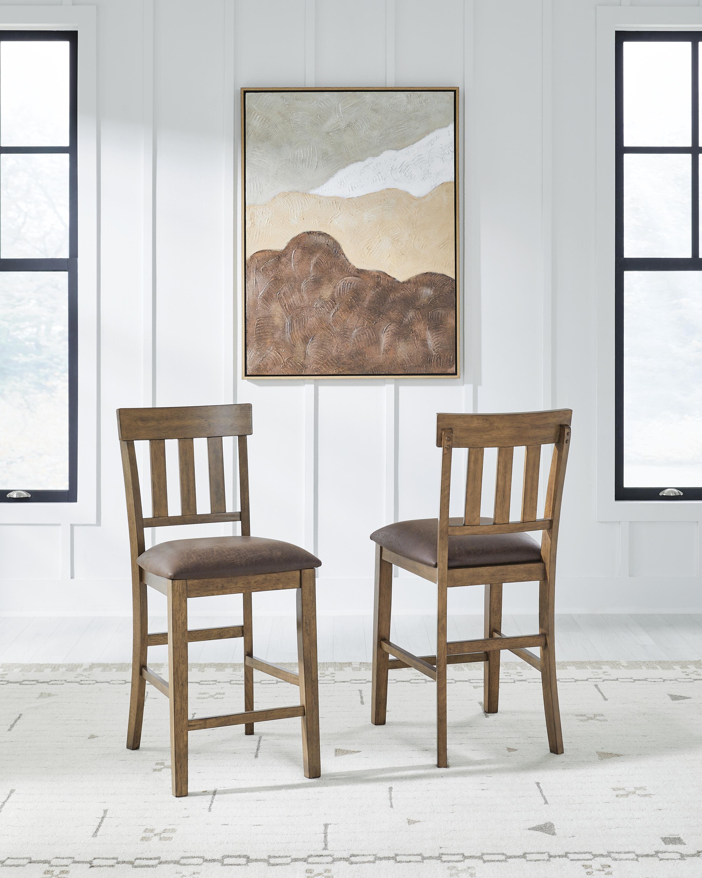 J&M Furniture - Ashley Furniture - Urbinforte Counter Height Barstool (Set of 2) - Counter Height Barstool (Set of 2) - PCD592-124X2