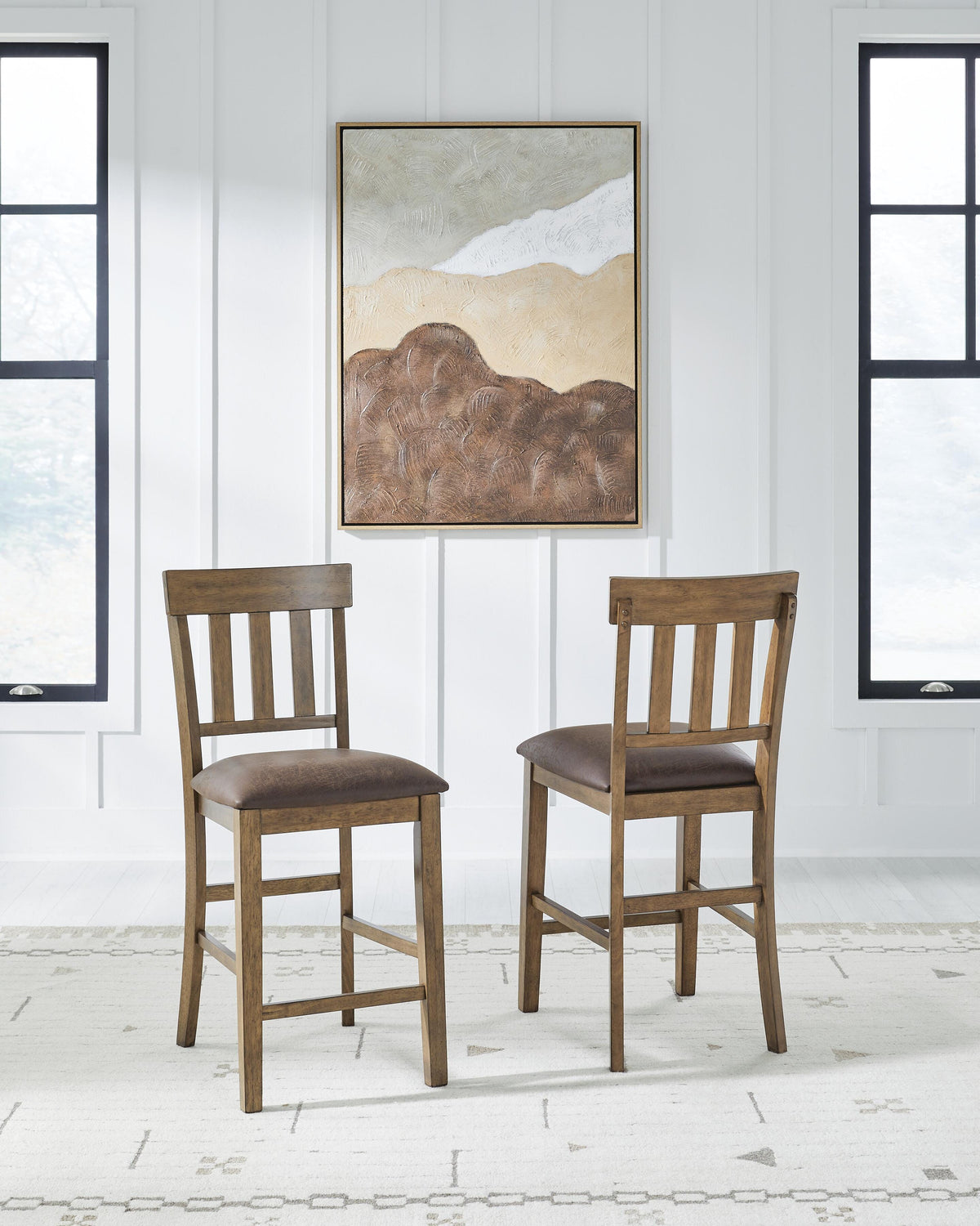 J&M Furniture - Ashley Furniture - Urbinforte Counter Height Barstool (Set of 2) - Counter Height Barstool (Set of 2) - PCD592-124X2