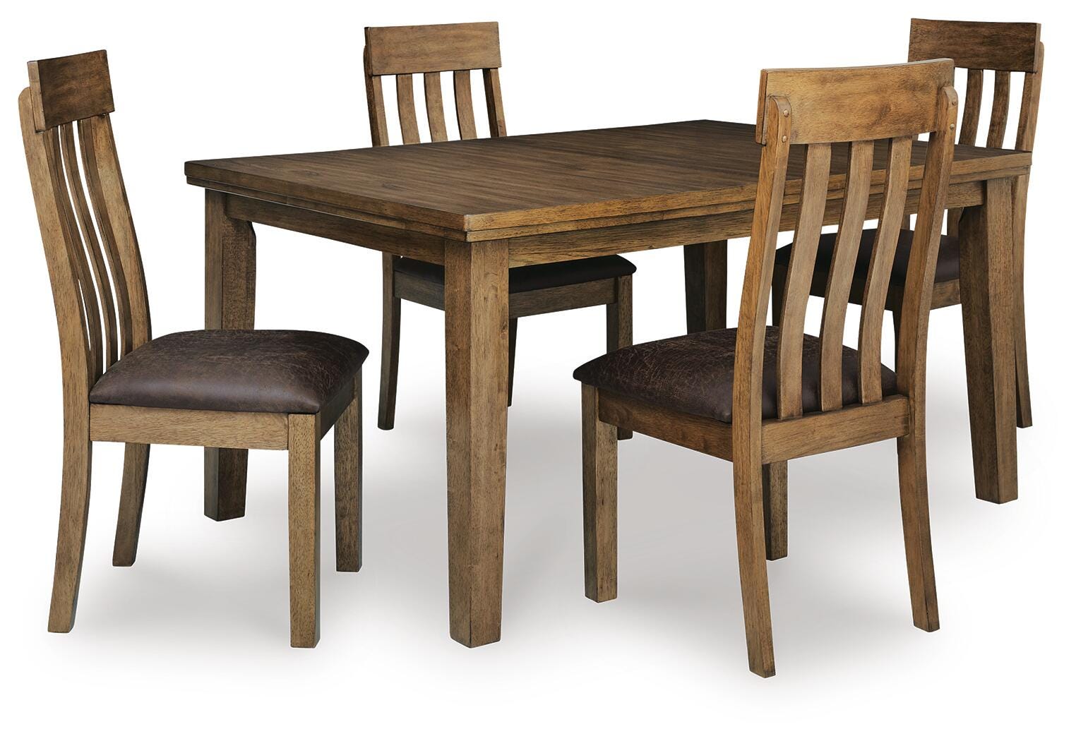 J&M Furniture - Ashley Furniture - Urbinforte Extension Dining Table and 4 Chairs - Extension Dining Table and 4 Chairs - PCD592D1