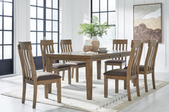J&M Furniture - Ashley Furniture - Urbinforte Extension Dining Table and 6 Chairs - Extension Dining Table and 6 Chairs - PCD592D5