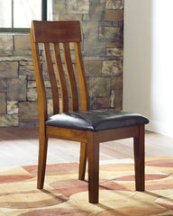 J&M Furniture - Ashley Furniture - Ralene Dining Chair (Set of 2) - Dining Chair (Set of 2) / Medium Brown - D594-01X2