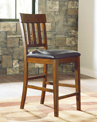 J&M Furniture - Ashley Furniture - Ralene Counter Height Bar Stool (Set of 2) - Counter Height Bar Stool (Set of 2) / Medium Brown - D594-124X2