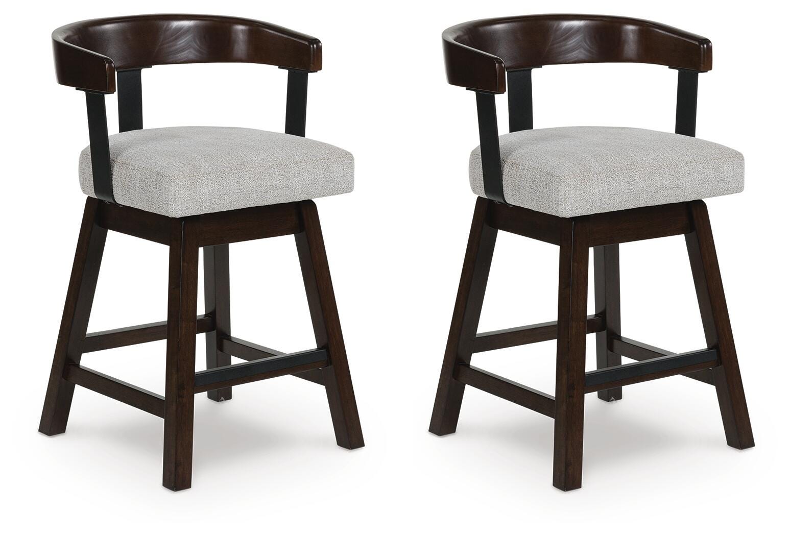 J&M Furniture - Ashley Furniture - Haddigan Counter Height Barstool (Set of 2) - Counter Height Barstool (Set of 2) - D596-224X2