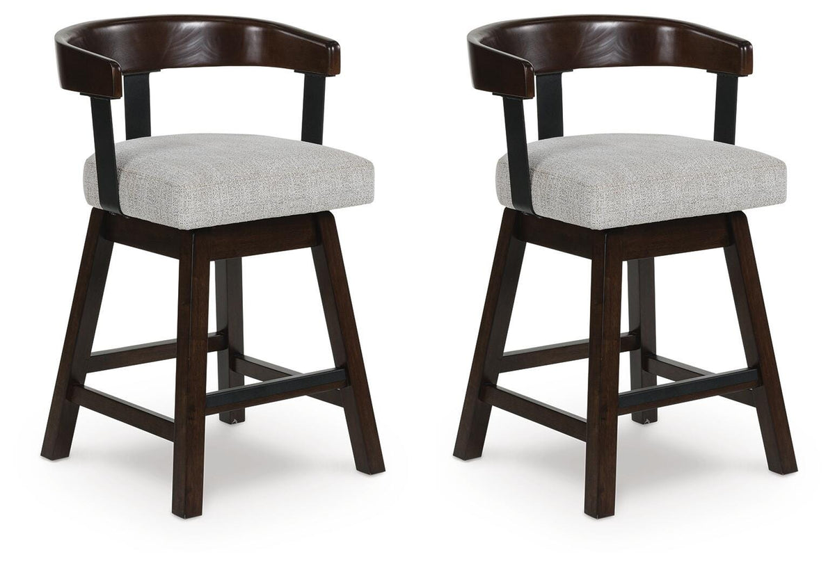 J&M Furniture - Ashley Furniture - Haddigan Counter Height Barstool (Set of 2) - Counter Height Barstool (Set of 2) - D596-224X2