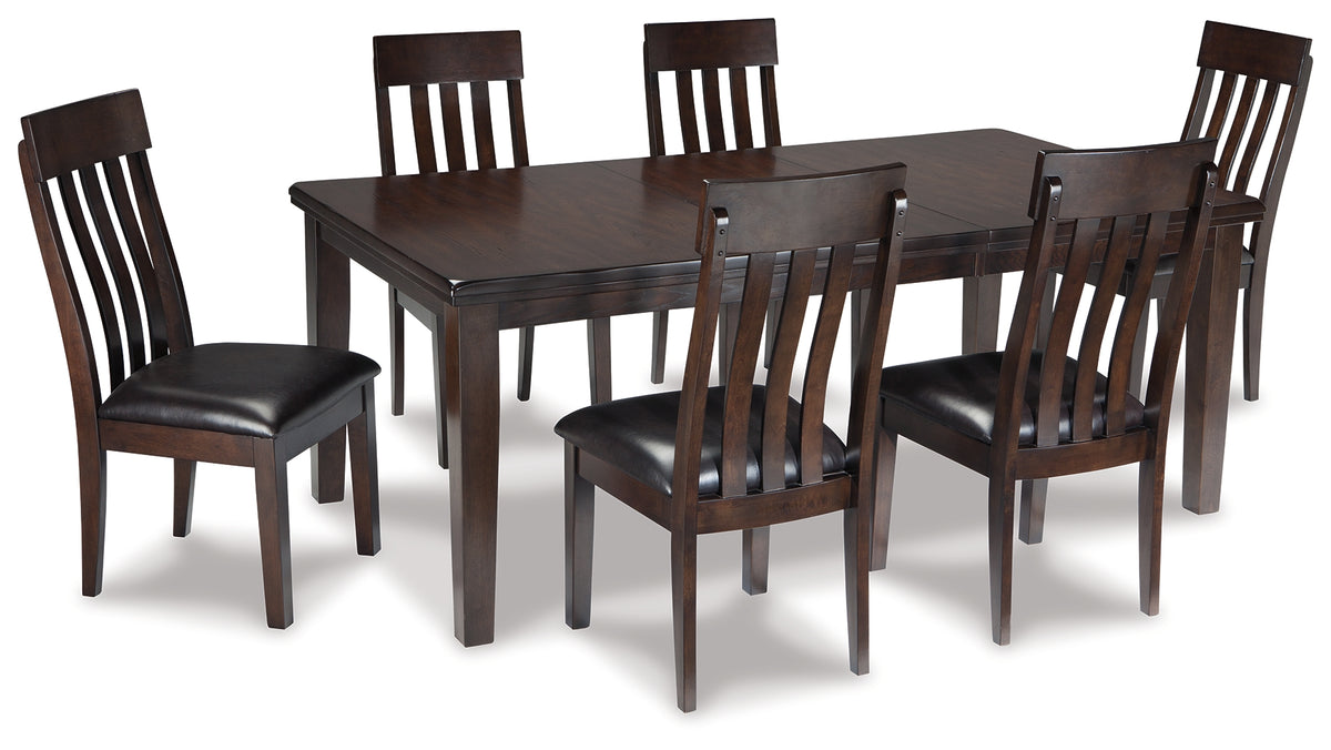 J&M Furniture - Ashley Furniture - Haddigan Dining Table and 6 Chairs - Dining Table and 6 Chairs - D596D3