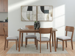 J&M Furniture - Ashley Furniture - Tameride Dining Table and 4 Chairs (Set of 5) - Dining Room Table Set (5/CN) - PCD609-225
