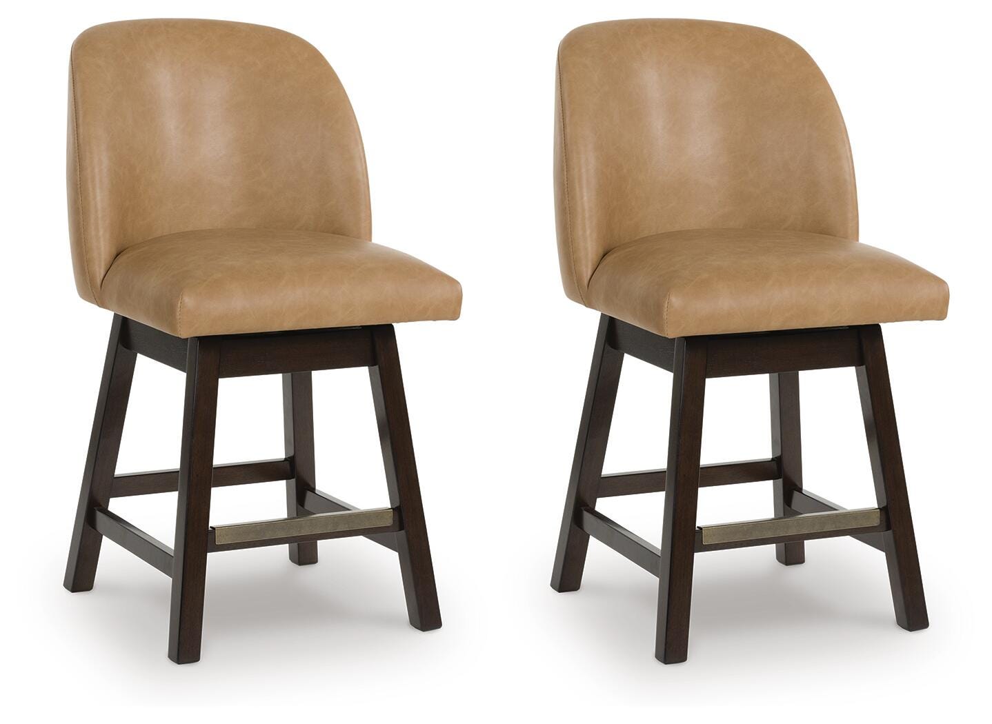 J&M Furniture - Ashley Furniture - Neymorton Counter Height Barstool (Set of 2) - Counter Height Barstool (Set of 2) - D618-324X2