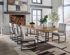 J&M Furniture - Ashley Furniture - Tomtyn Extension Dining Table and 6 Chairs - Extension Dining Table and 6 Chairs - D622D2
