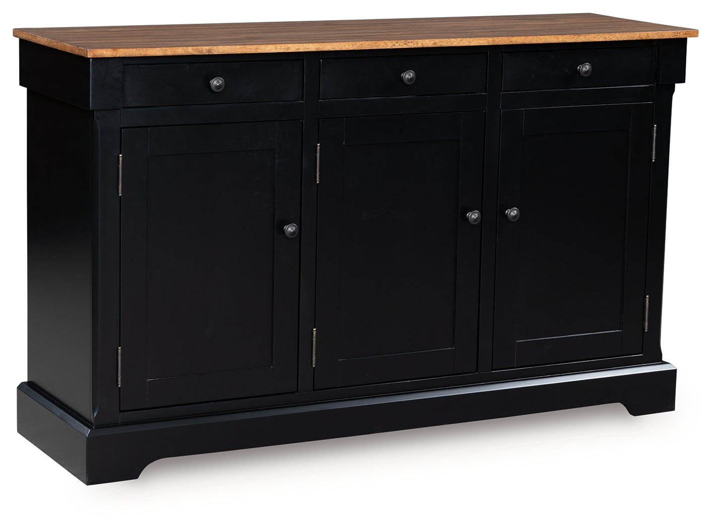 J&M Furniture - Ashley Furniture - Wildenauer Dining Buffet - Dining Room Buffet / Brown/Black - D634-80