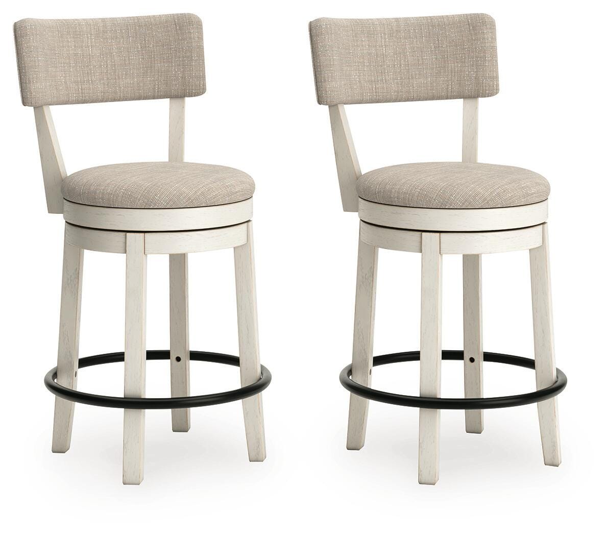J&M Furniture - Ashley Furniture - Robbinsdale Counter Height Barstool (Set of 2) - Counter Height Barstool (Set of 2) - D642-224X2