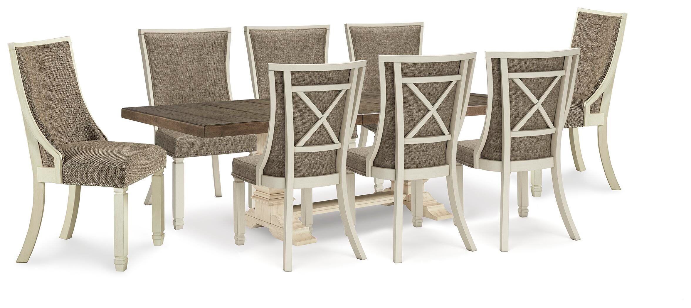 J&M Furniture - Ashley Furniture - Bolanburg Dining Extension Table and 8 Chairs - Dining Extension Table and 8 Chairs - D647D40