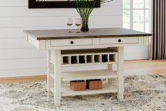 J&M Furniture - Ashley Furniture - Bolanburg Counter Height Dining Table - RECT Dining Room Counter Table / Two-tone - D647-32