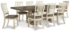 J&M Furniture - Ashley Furniture - Bolanburg Dining Table and 8 Chairs - Dining Table and 8 Chairs - D647D30