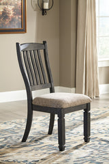 J&M Furniture - Ashley Furniture - Tyler Creek Dining Chair (Set of 2) - Dining Chair (Set of 2) / Black/Grayish Brown - D736-01X2