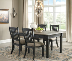 J&M Furniture - Ashley Furniture - Tyler Creek Dining Table and 4 Chairs - Dining Table and 4 Chairs - D736D1