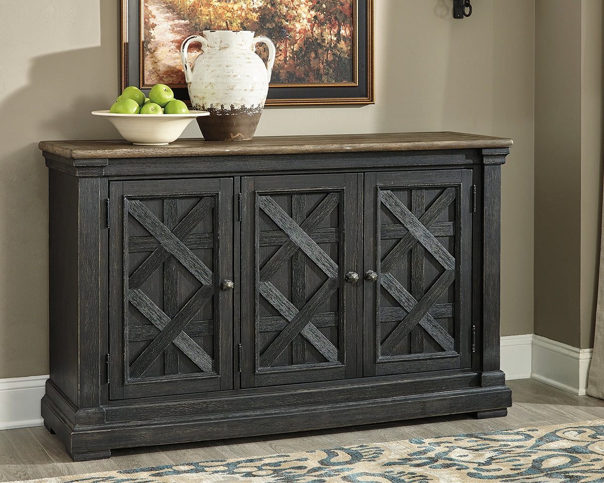J&M Furniture - Ashley Furniture - Tyler Creek Dining Server - Dining Room Server / Black/Gray - D736-60
