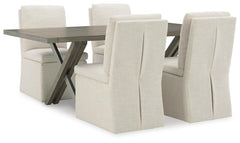 J&M Furniture - Ashley Furniture - Krystanza Dining Table and 4 Chairs - Dining Table and 4 Chairs - D766D3