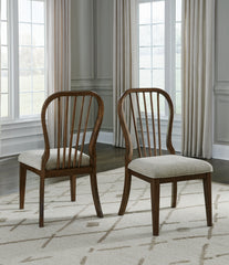 J&M Furniture - Ashley Furniture - Sturlayne Dining Chair (Set of 2) - Dining Chair (Set of 2) / Brown - D787-01X2