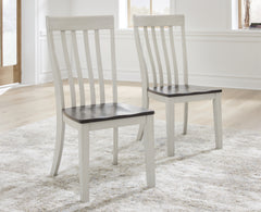 J&M Furniture - Ashley Furniture - Darborn Dining Chair (Set of 2) - Dining Chair (Set of 2) / Gray/Brown - D796-01X2