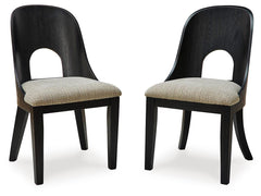 Rowanbeck Dining Table, 2 Arm Chairs and 4 Side Chairs