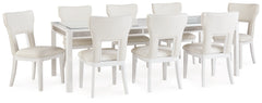 J&M Furniture - Ashley Furniture - Chalanna Dining Table and 8 Chairs - Dining Table and 8 Chairs - D822D3