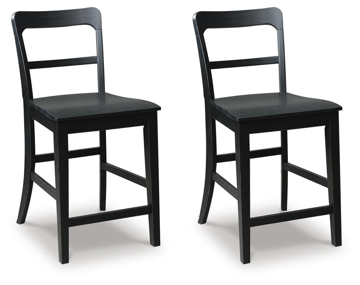 J&M Furniture - Ashley Furniture - Greddinton Counter Height Barstool (Set of 2) - Counter Height Barstool (Set of 2) - PCD824-124X2