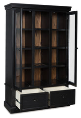 J&M Furniture - Ashley Furniture - Greddinton Curio - Curio / Black/Brown - PCD824-186