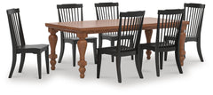 J&M Furniture - Ashley Furniture - Greddinton Dining Table and 6 Chairs - Dining Table and 6 Chairs - PCD824D23