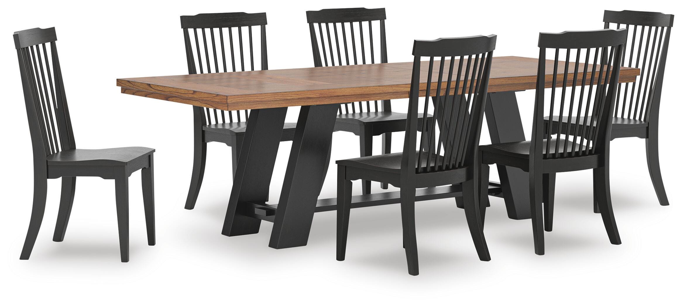 J&M Furniture - Ashley Furniture - Greddinton Extension Dining Table and 6 Chairs - Extension Dining Table and 6 Chairs - PCD824D33