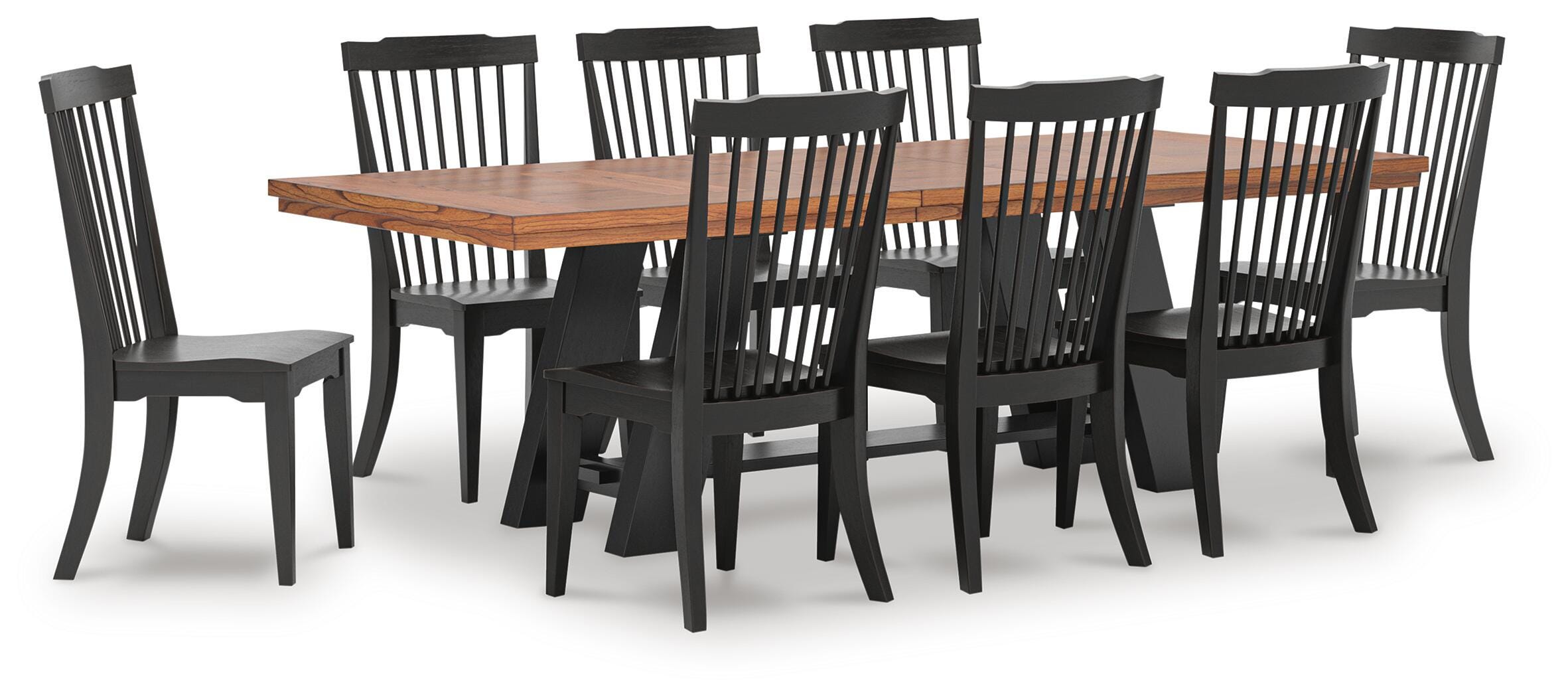 J&M Furniture - Ashley Furniture - Greddinton Extension Dining Table and 8 Chairs - Extension Dining Table and 8 Chairs - PCD824D34