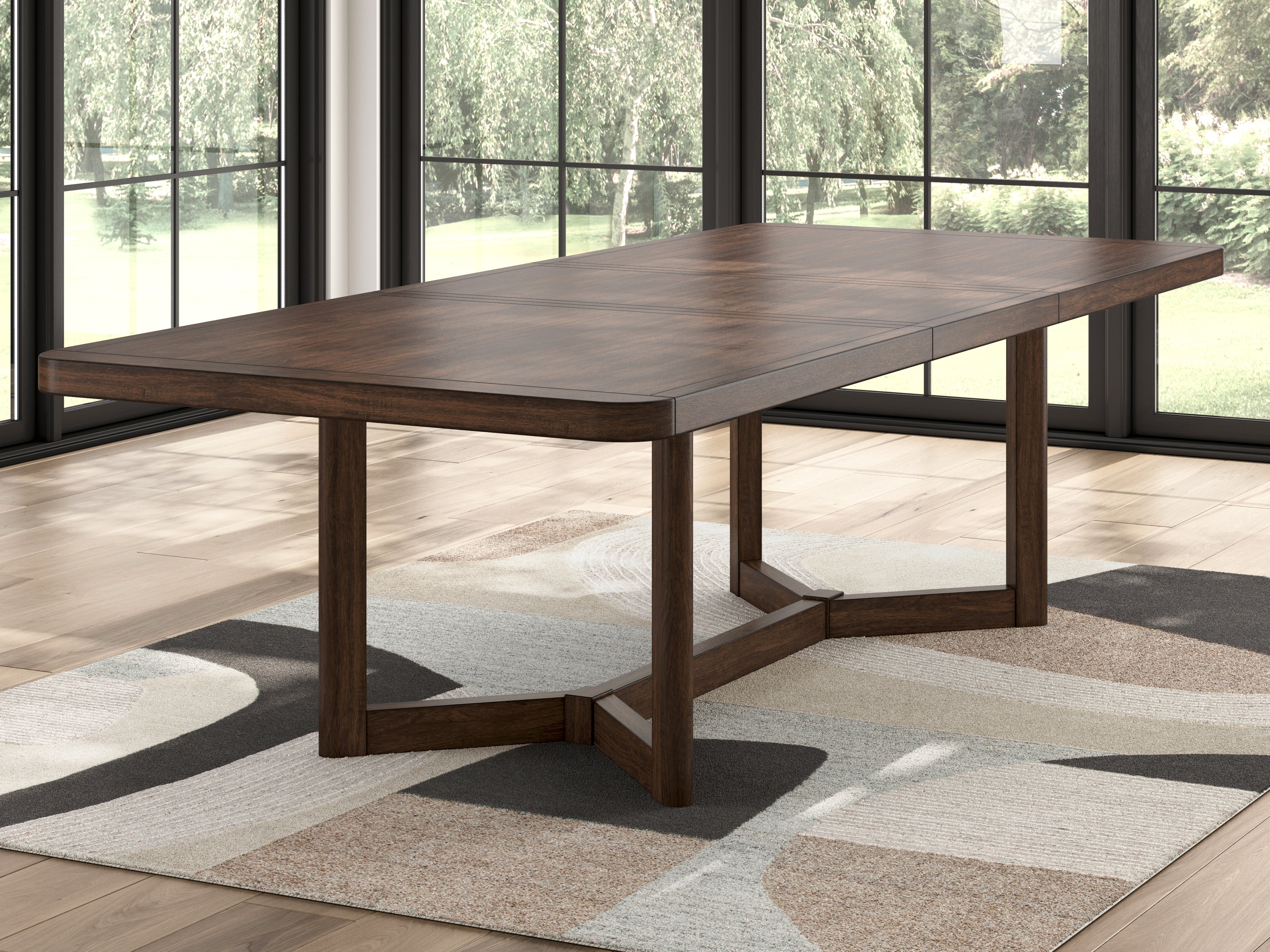 J&M Furniture - Ashley Furniture - Dilenno Dining Extension Table - RECT Dining Room EXT Table / Dark Brown - PCD857-35