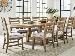 J&M Furniture - Ashley Furniture - Ridgester Extension Dining Table and 8 Chairs - Extension Dining Table and 8 Chairs - D858D6