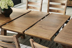Ridgester Extension Dining Table and 4 Chairs