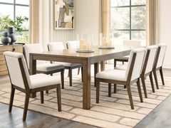 J&M Furniture - Ashley Furniture - Marxmore Extension Dining Table and 8 Chairs - Extension Dining Table and 8 Chairs - D863D4