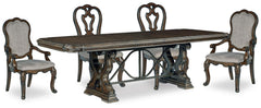 J&M Furniture - Ashley Furniture - Maylee Dining Table and 4 Chairs - Dining Table and 4 Chairs - D947D10