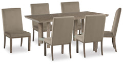 J&M Furniture - Ashley Furniture - Chrestner Dining Table and 6 Chairs - Dining Table and 6 Chairs - D983D5