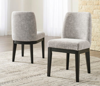 J&M Furniture - Ashley Furniture - Burkhaus Dining Chair (Set of 2) - Dining Chair (Set of 2) / Dark Brown - D984-01X2