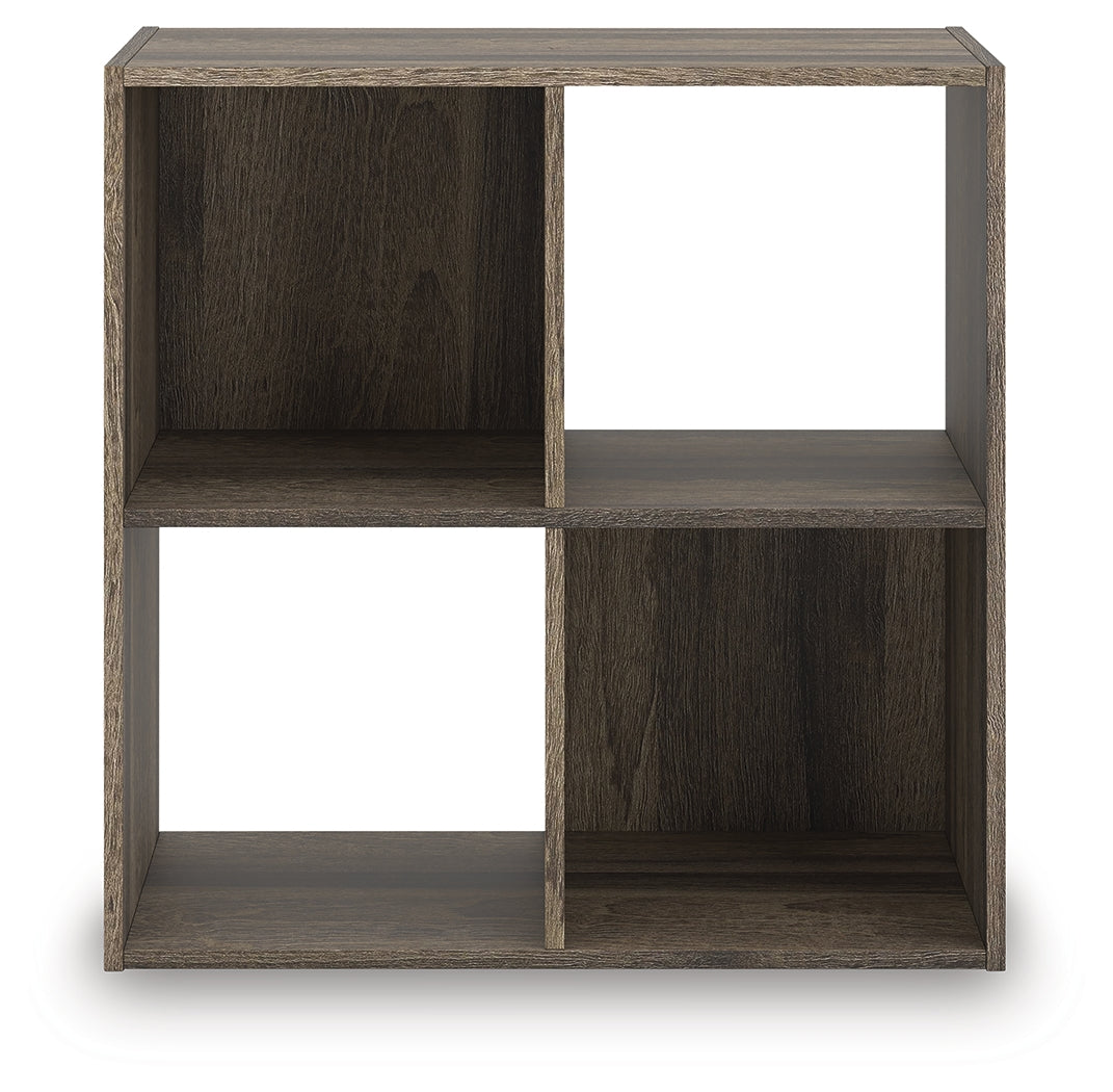 J&M Furniture - Ashley Furniture - Shallifer Four Cube Organizer - Four Cube Organizer / Brown - EA1104-2X2