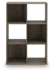 J&M Furniture - Ashley Furniture - Shallifer Six Cube Organizer - Six Cube Organizer / Brown - EA1104-3X2