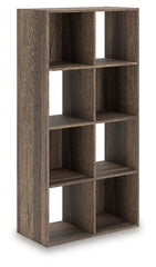 J&M Furniture - Ashley Furniture - Shallifer Eight Cube Organizer - Eight Cube Organizer / Brown - EA1104-4X2
