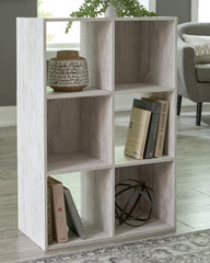 J&M Furniture - Ashley Furniture - Paxberry Six Cube Organizer - Six Cube Organizer / Whitewash - EA1811-3X2