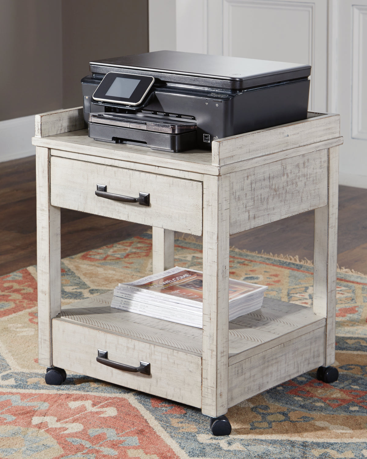 J&M Furniture - Ashley Furniture - Carynhurst Printer Stand - Printer Stand - H755-11