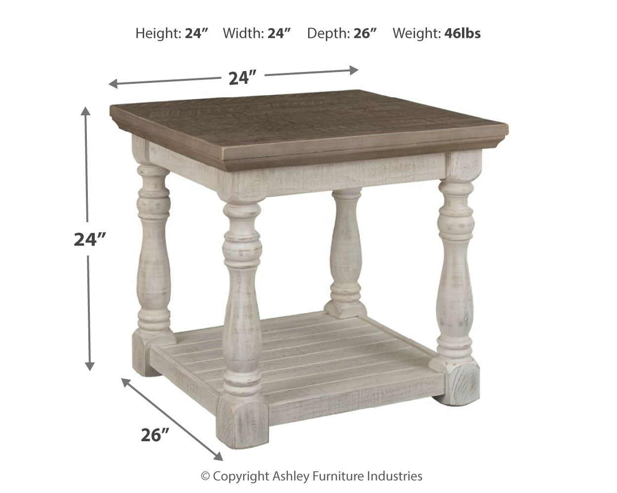 Havalance End Table Ashley Furniture