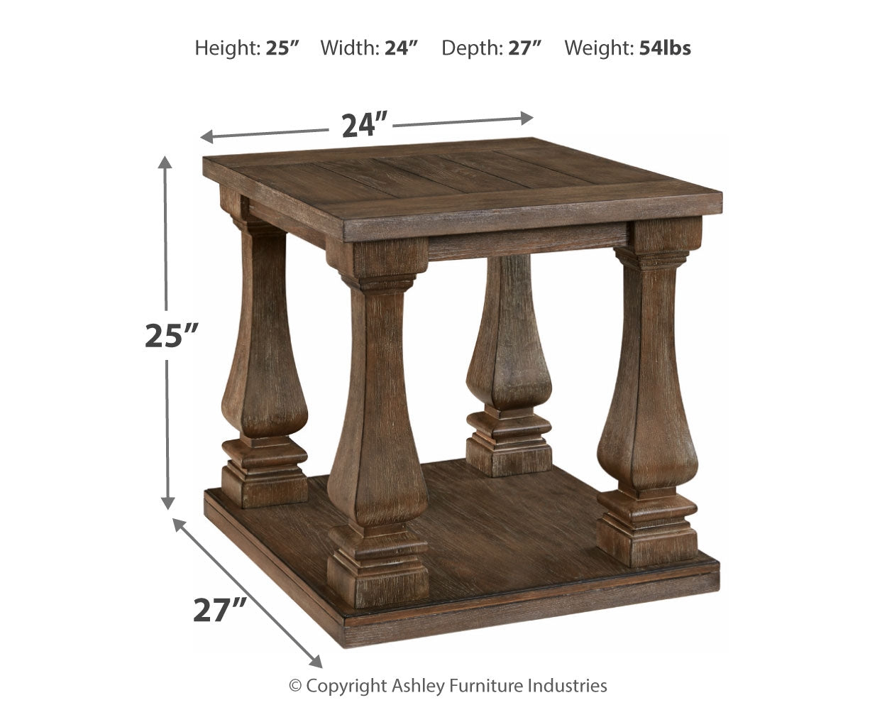 Johnelle End Table Ashley Furniture